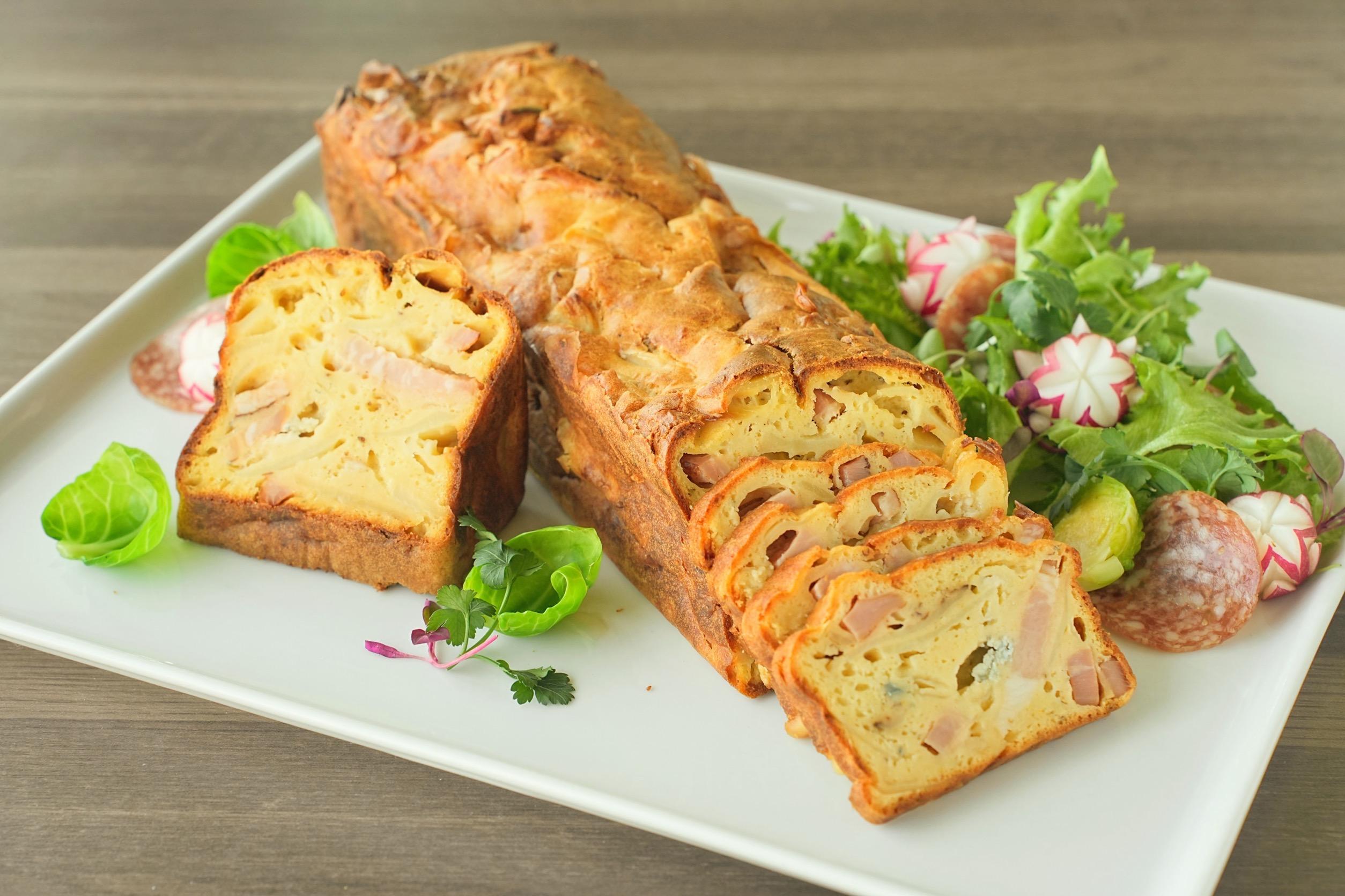 ゴルゴンゾーラと新じゃがのケーク・サレ