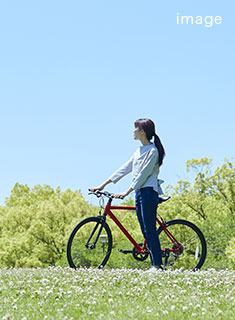 無料貸出自転車