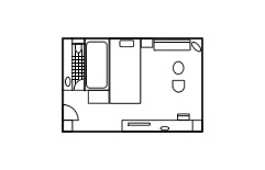 シングル 間取り図