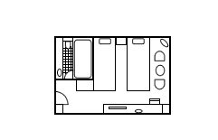 ツイン 間取り図